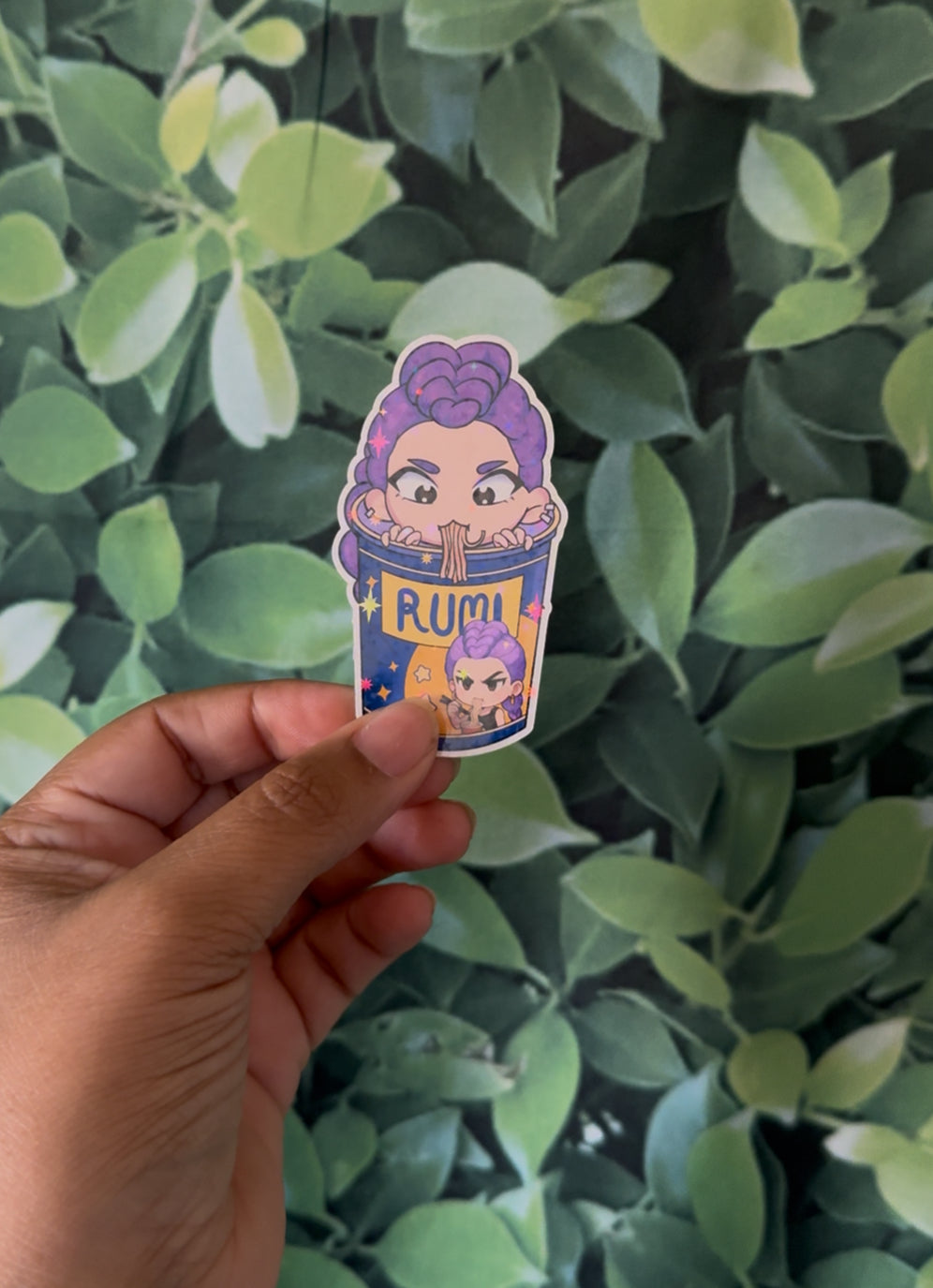 Huntrix Holographic Stickers