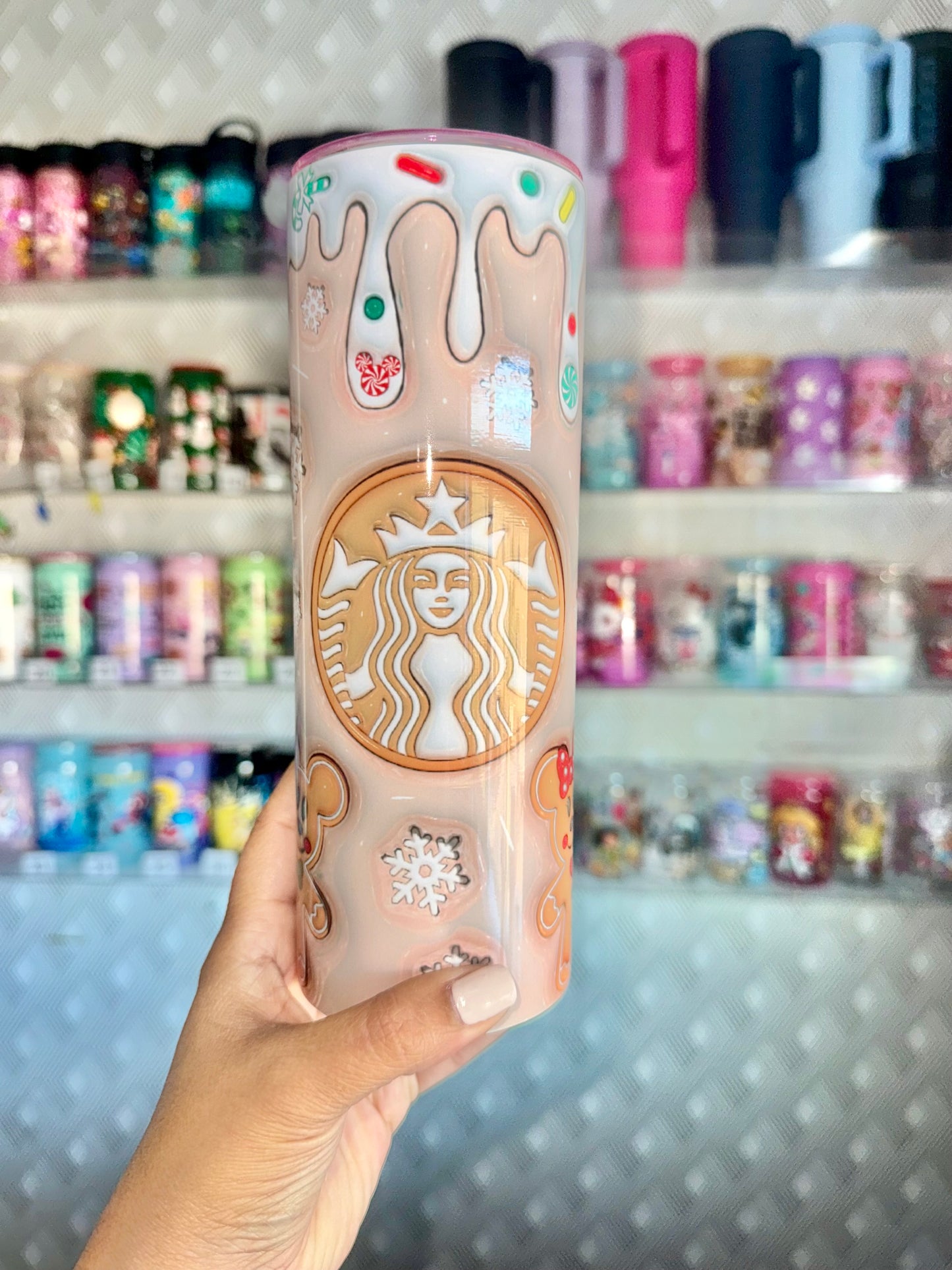Mouse Cookies Travel Tumbler