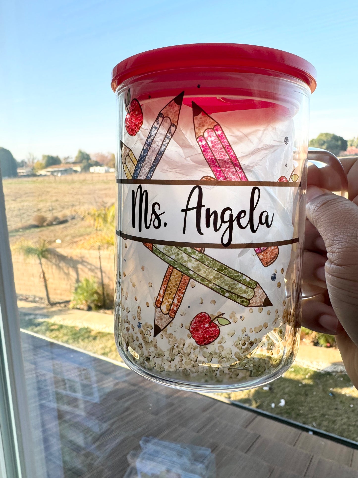 Custom 17oz Glass Mug