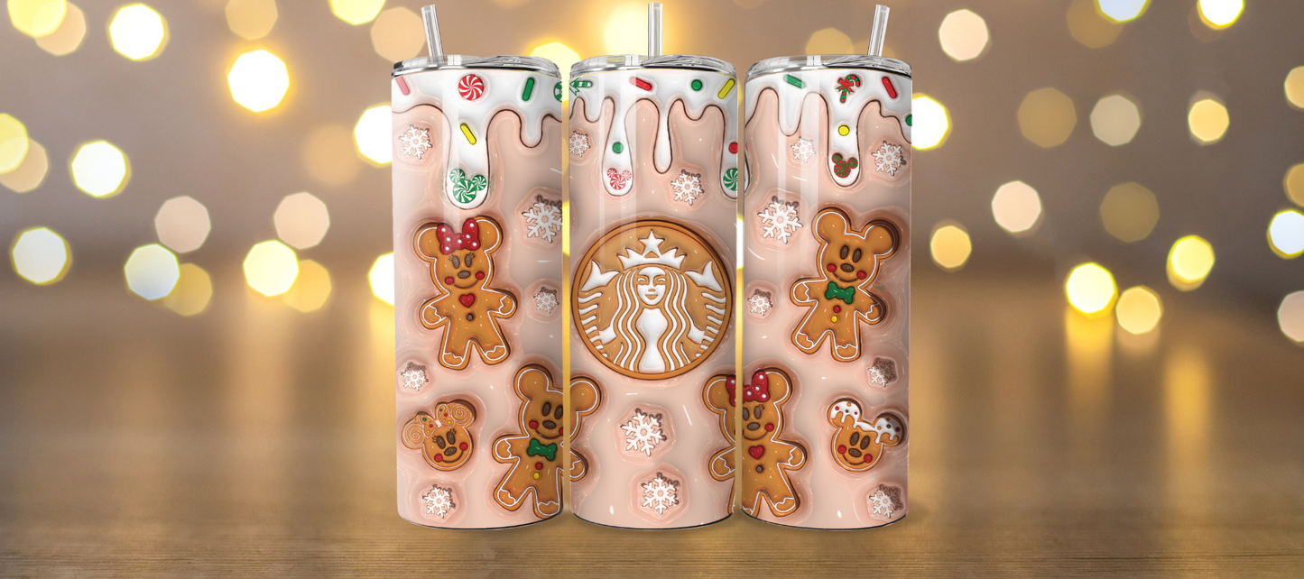 Mouse Cookies Travel Tumbler
