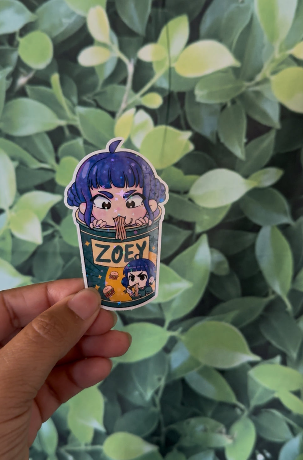 Huntrix Holographic Stickers