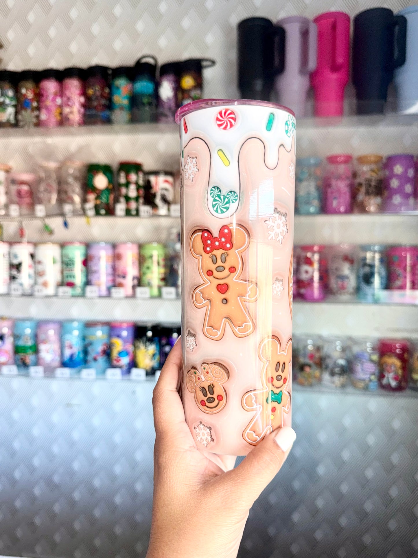 Mouse Cookies Travel Tumbler