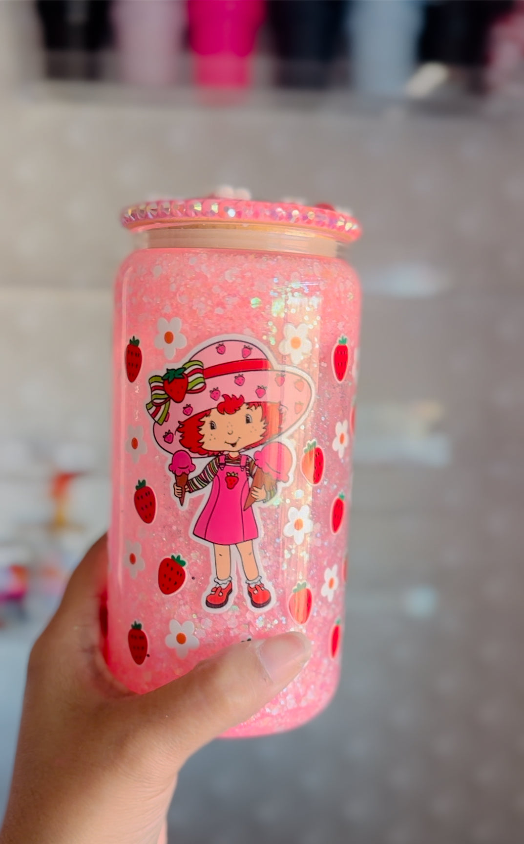 Strawberry Shortcake Snow Globe