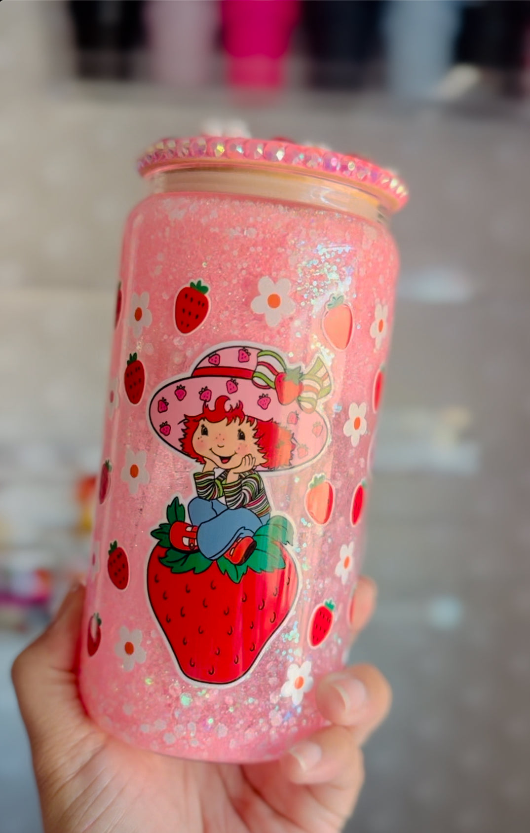 Strawberry Shortcake Snow Globe