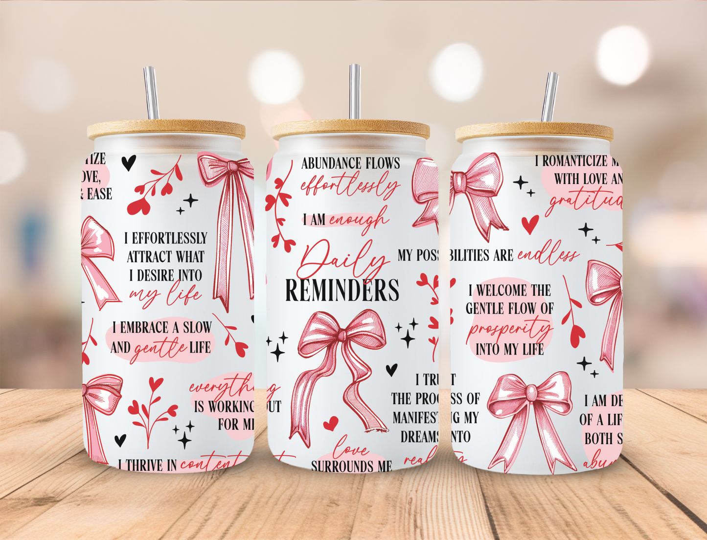 Coquette Daily Reminders -Option to Customize