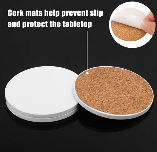 Custom Ceramic 4in Coaster