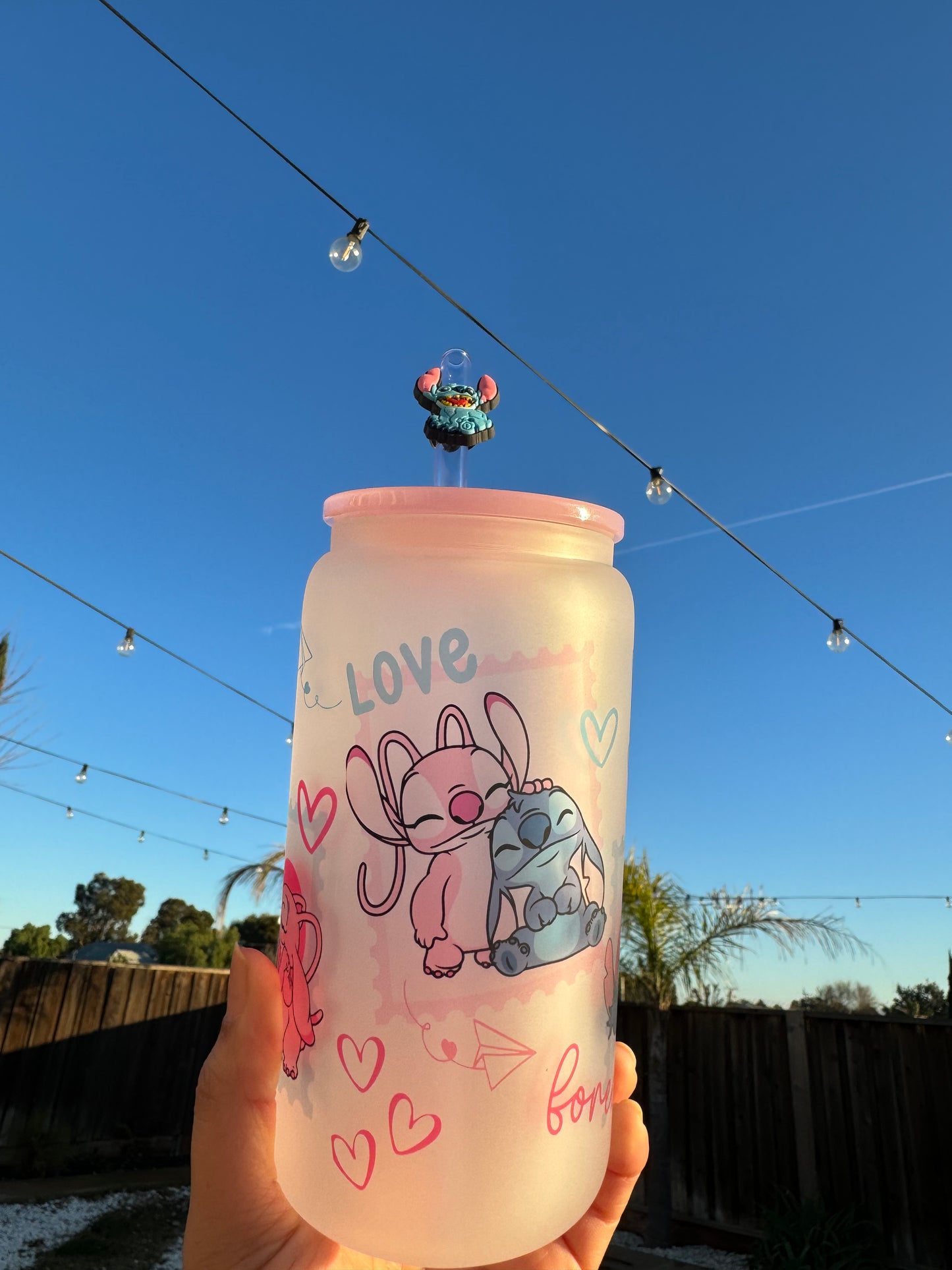 Alien Vday - 16oz Glass Can