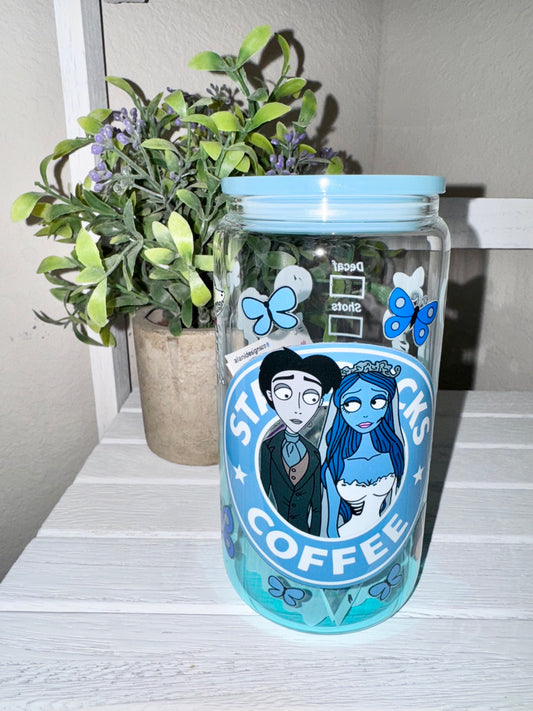 Corpse Bride Ombré Glass