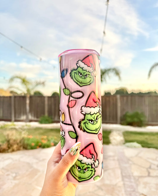 Grinch Travel Tumbler