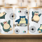 Snorlax & Flowers