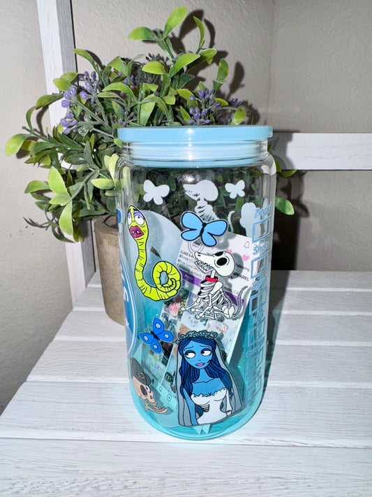 Corpse Bride Ombré Glass