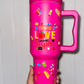Teacher 40oz Tumbler with Charm Lid