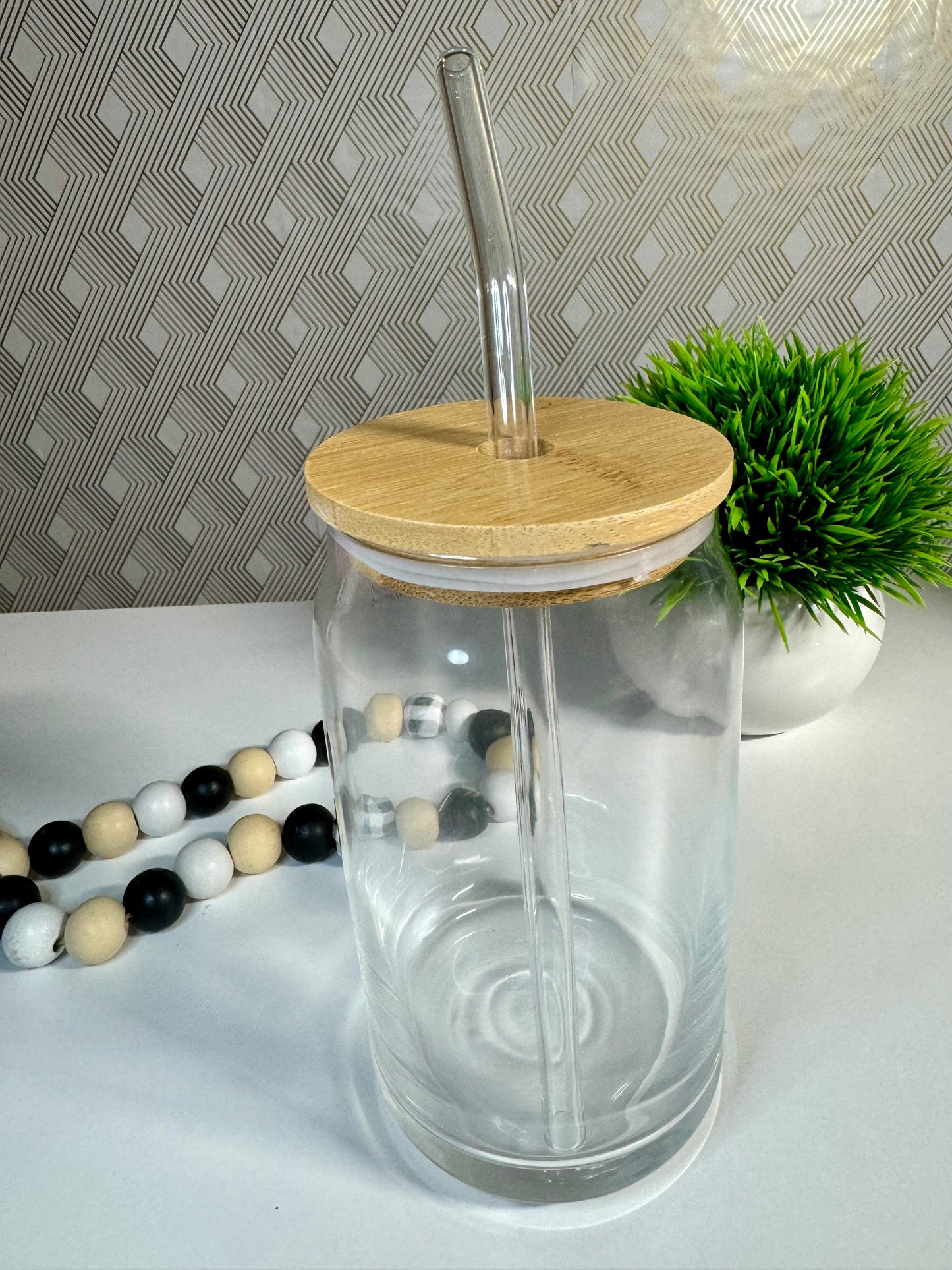 Color Glass Straws