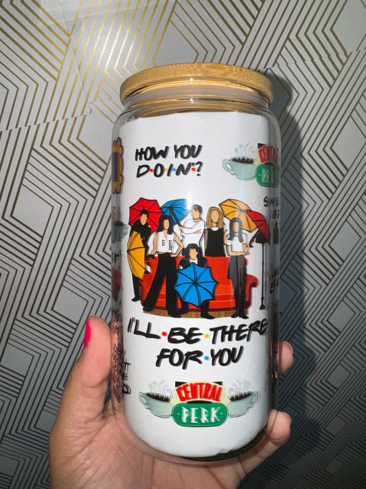 F•R•I•E•N•D•S Glass Cup