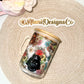 SW Floral Glass Mug