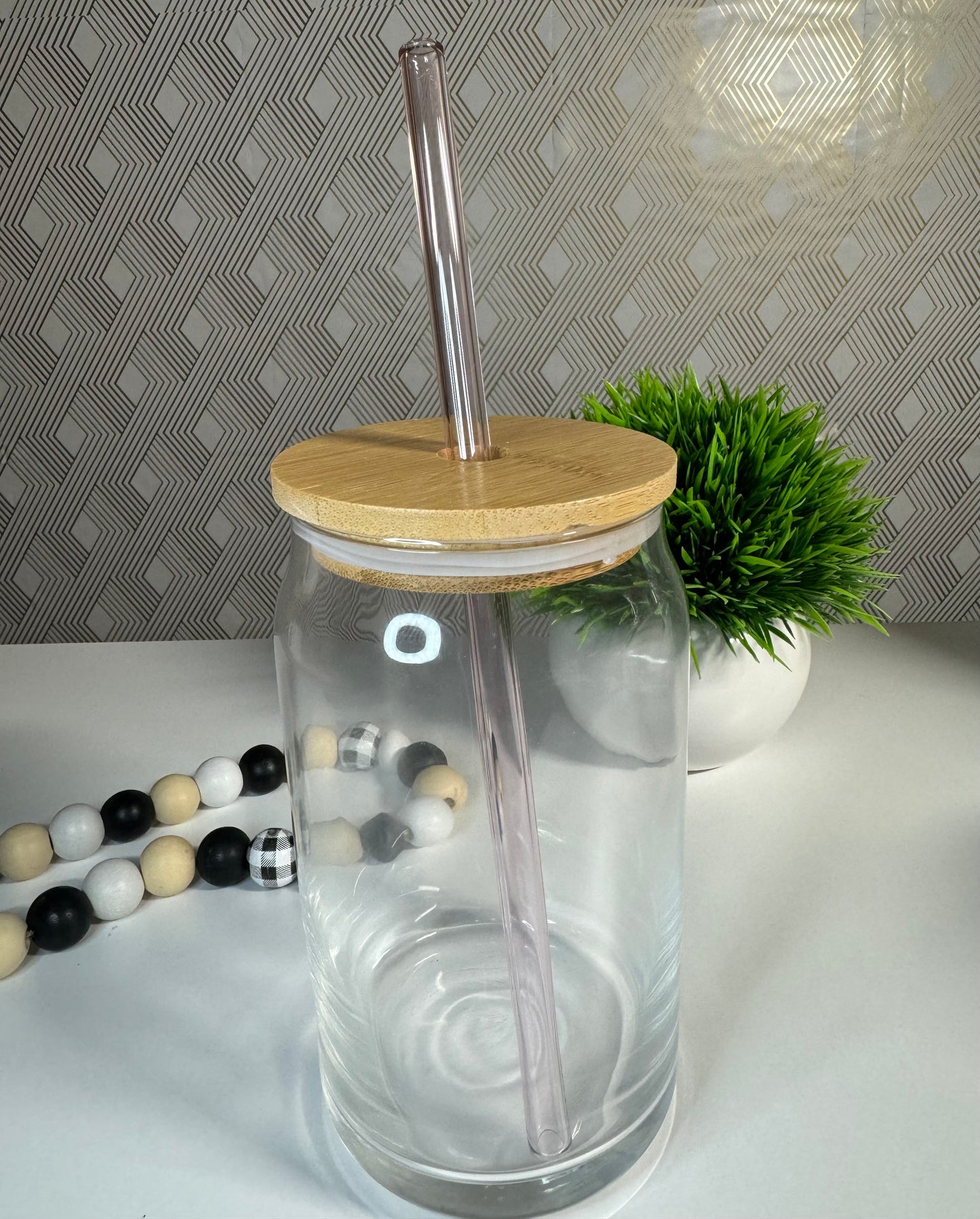 Color Glass Straws