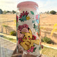 Poke Friends Floral Glass Libbey