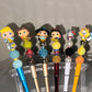 Character Pens with Bling