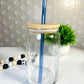 Color Glass Straws