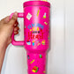 Teacher 40oz Tumbler with Charm Lid