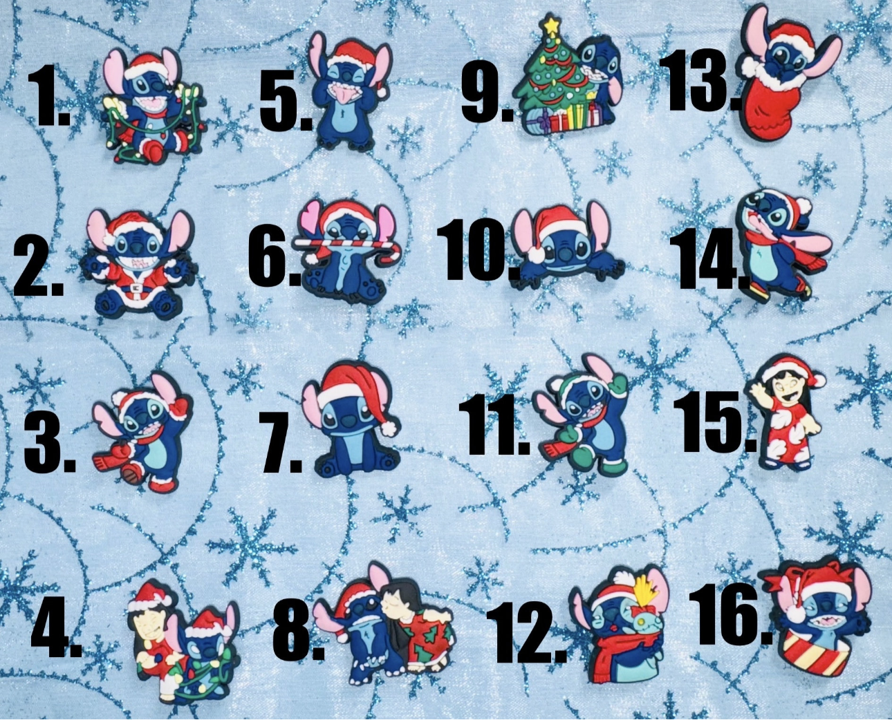 Stitchmas Straw/Pencil Charms