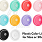 Plastic Color Lids