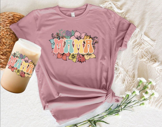 Mother’s Day Mama Bundle! - Shirt and Libbey Glass