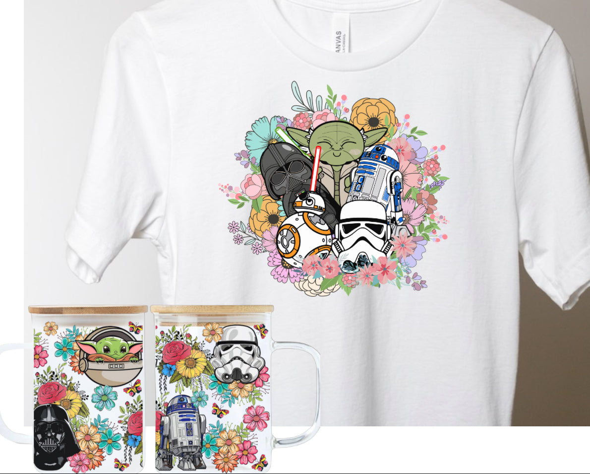 S Wars Shirt and Mug Bundle