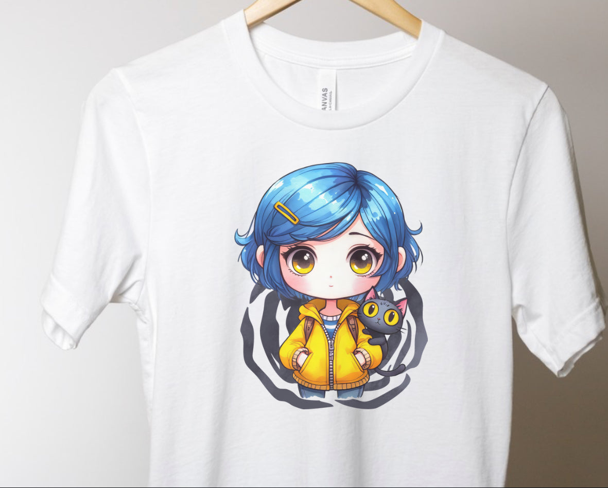 Coraline Bundle - Shirt and Glass Cup