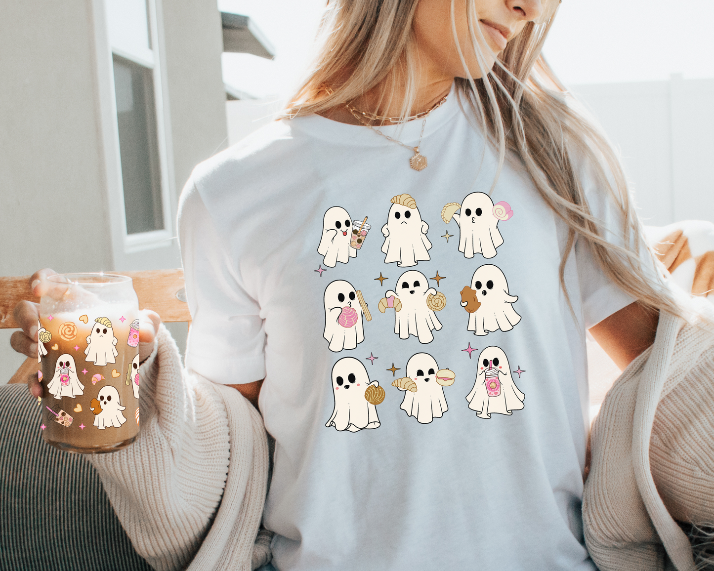 Concha Ghosties Adult Shirt or Sweater