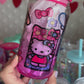 Mosaic Kitty and Friends Color Glass Can